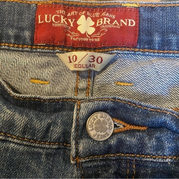 LUCKY BRAND Women Blue Sofia Boot Jeans Size 10/30 - Picture 8 of 11